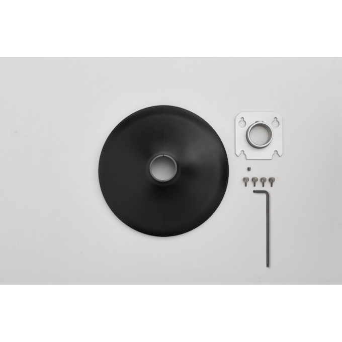 Комплект для установки на мачте 1,5 дюйма, черная крышка SHURE A901B-R-PM-1.5IN