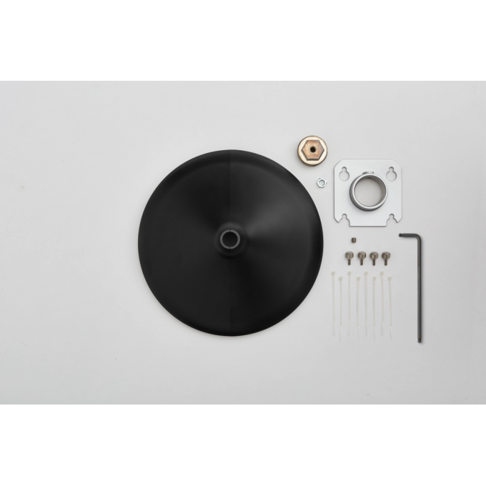 Комплект для установки на мачте 3/8 дюйма, черная крышка SHURE A901B-R-PM-3/8IN