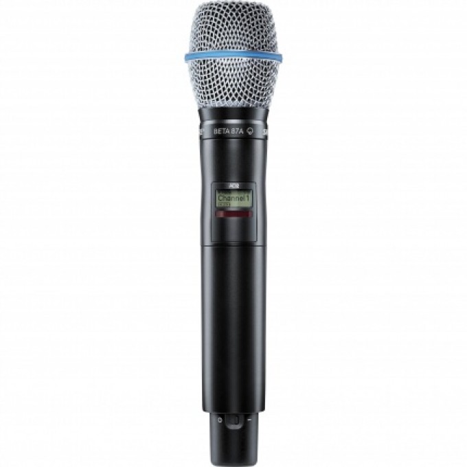AD Ручной передатчик с капсюлем BETA87A, 470-636 МГц SHURE AD2/B87A=-G56