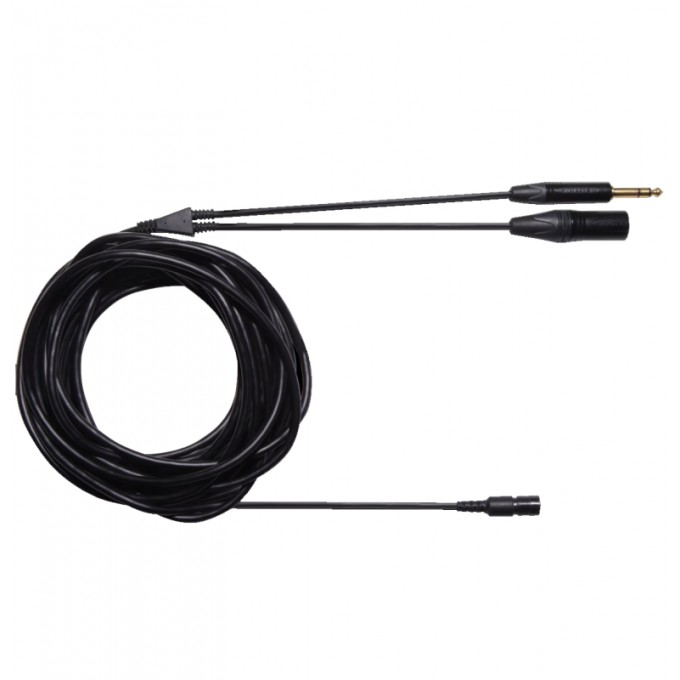 Сменный кабель для BRH50M, BRH440M, BRH441M разъемы XLR3 Neutrik и 1/4" Jack - 7,5 метров SHURE BCASCA-NXLR3QI-25