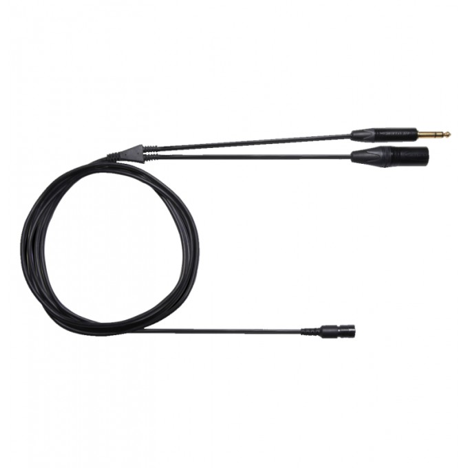 Сменный кабель для BRH50M, BRH440M, BRH441M разъемы XLR3 Neutrik и 1/4" Jack SHURE BCASCA-NXLR3QI