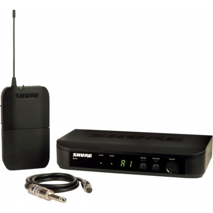 Радиосистема с портативным поясным передатчиком BLX1 SHURE BLX14E-M17