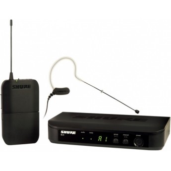 Радиосистема головная с микрофоном MX153, цвет телесный SHURE BLX14E/MX53-M17 Радиосистема головная с микрофоном MX153, цвет телесный SHURE BLX14E/MX53-M17