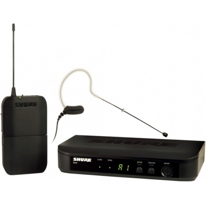 Радиосистема головная с микрофоном MX153, цвет телесный SHURE BLX14E/MX53-M17