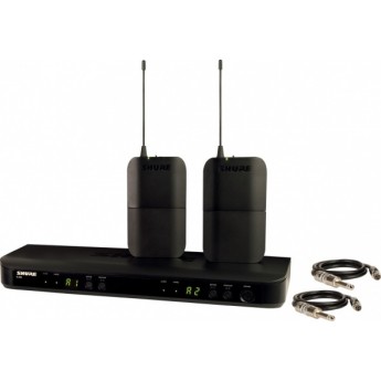 Двухканальная радиосистема с двумя поясными передатчиками BLX1 SHURE BLX188E-M17 Двухканальная радиосистема с двумя поясными передатчиками BLX1 SHURE BLX188E-M17