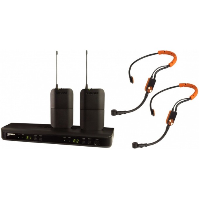 Двухканальная радиосистема с двумя головными микрофонами SM31 SHURE BLX188E/SM31-M17