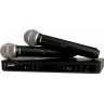 Двухканальная радиосистема с двумя ручными передатчиками PG58 SHURE BLX288E/PG58-M17