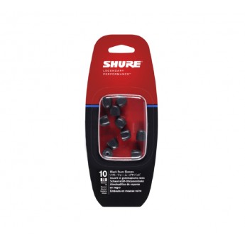 Мягкие черные вставки для наушников SE215, SE315, SE425, SE535, SE846 5 пар, маленькие SHURE EABKF1-10S