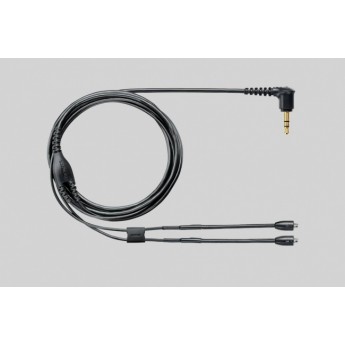 Сменный кабель для SE 215, SE315, SE425, SE535, SE846 черный, посеребренные MMCX коннекторы, длина 62 см SHURE EAC64BKS