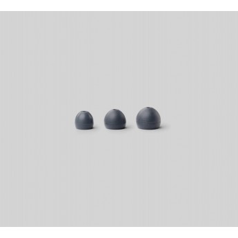 Мягкие серые вставки для ушных мониторов SCL3, SCL4 и SCL5, 5 пар, маленькие SHURE EASFX1-10S