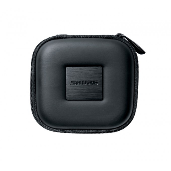 Квадратный кейс на молнии для наушников SHURE EASQRZIPCASE-BLK