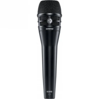 Кардиоидный динамический вокальный микрофон, цвет черный SHURE KSM8/B