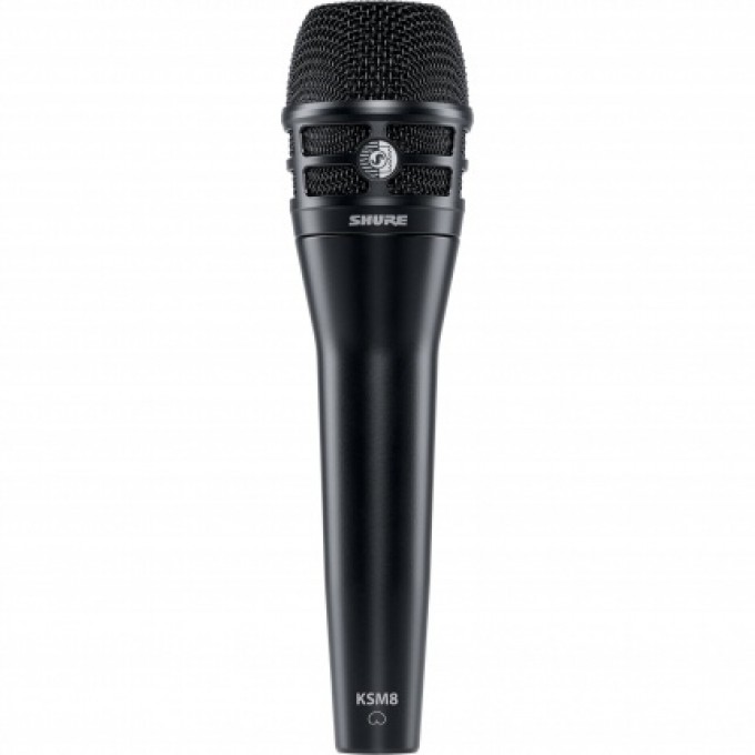 Кардиоидный динамический вокальный микрофон, цвет черный SHURE KSM8/B