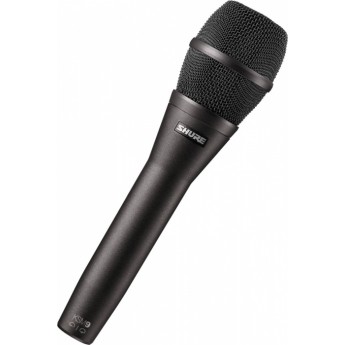 Конденсаторный вокальный микрофон, цвет черный SHURE KSM9/CG