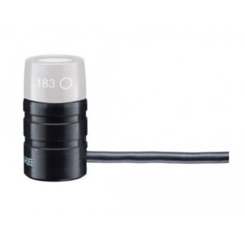 Петличный микрофон, без капсюля, с предусилителем XLR, ветрозащита SHURE MX180/N Петличный микрофон, без капсюля, с предусилителем XLR, ветрозащита SHURE MX180/N