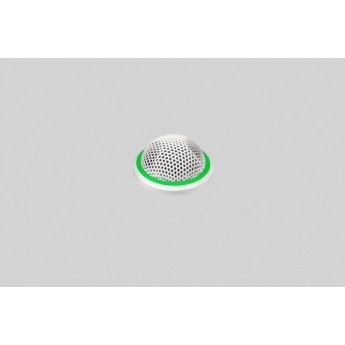 Врезной всенаправленный конденсаторный микрофон граничного слоя. Двухцветный индикатор статуса. Разъем 5-Pin XLR. Цвет белый SHURE MX395W/O-LED