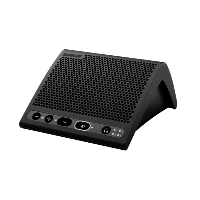 Компактный настольный пульт с селектором на 4 канала синхронного перевода. Микрофон приобретается отдельно SHURE MXC605-YCEHKA