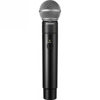 Ручной радиомикрофон для вокала и речи, капсюль SM58, для системы SHURE MicroFlex MXW2/SM58=-Z11
