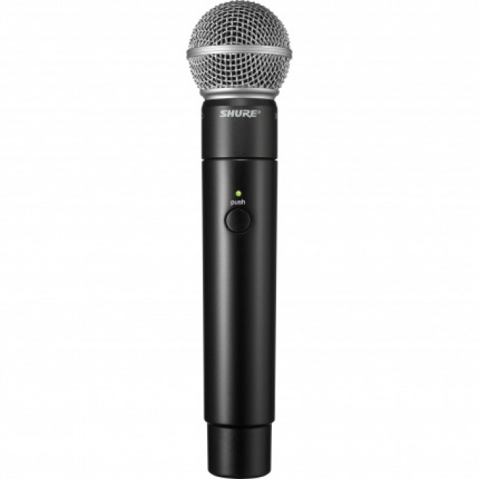 Ручной радиомикрофон для вокала и речи, капсюль SM58, для системы SHURE MicroFlex MXW2/SM58=-Z11