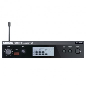 Беспроводной одноканальный передатчик для использования с системой персонального мониторинга PSM® 300 SHURE P3TE=-K3E Беспроводной одноканальный передатчик для использования с системой персонального мониторинга PSM® 300 SHURE P3TE=-K3E
