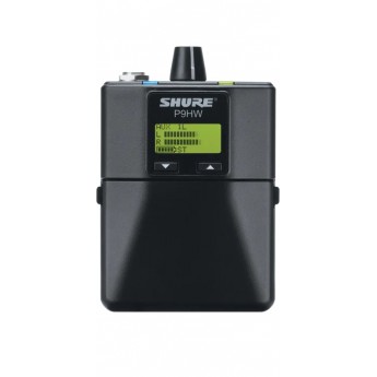 Стереоприемник персонального мониторинга, в комплекте переходник 3.5miniJack на 2xXLR SHURE P9HW=