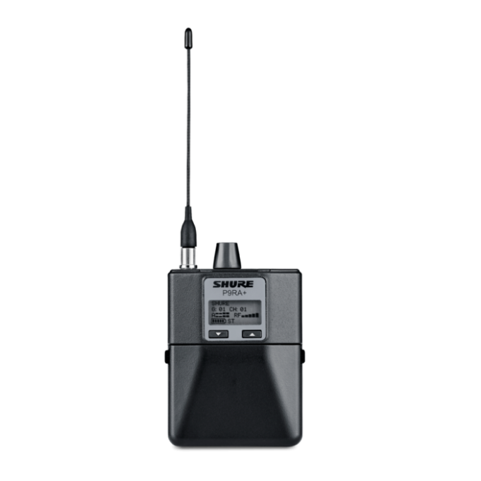 Поясной приемник мониторной системы PSM900, L6E 596-632 МГц (K1E) SHURE P9RA+=-K1E