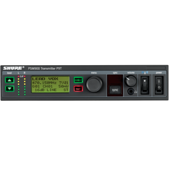 Передатчик мониторной системы PSM900, L6E 596-632 МГц SHURE P9TE=-K1E Передатчик мониторной системы PSM900, L6E 596-632 МГц SHURE P9TE=-K1E
