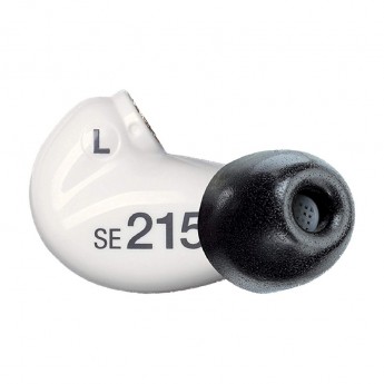 Левый внутриканальный наушник SE215, цвет белый SHURE SE215-WHITE-LEFT