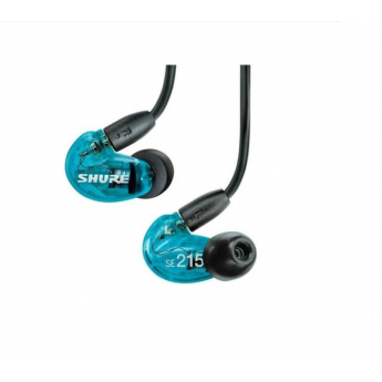 Внутриканальные наушники, версия Special Edition, Bluetooth, кабель с микрофоном и блоком дистанционного управления, синие SHURE SE215SPE-B+UNI-EFS