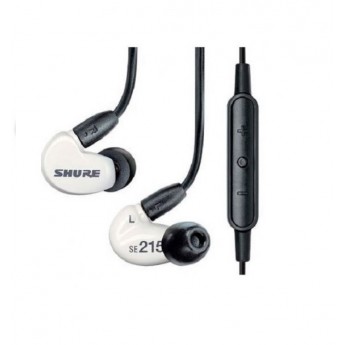 Внутриканальные наушники версия Special Edition, с Bluetooth аксессуарами RMCE-BT2, белые SHURE SE215SPE-W+BT2-EFS
