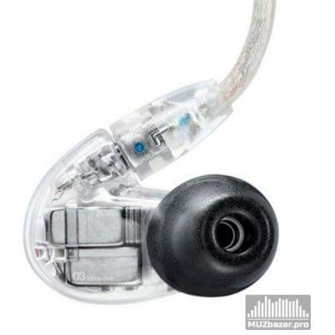 Левая сторона наушника SE846-CL. Прозрачный корпус SHURE SE846-CL-LEFT