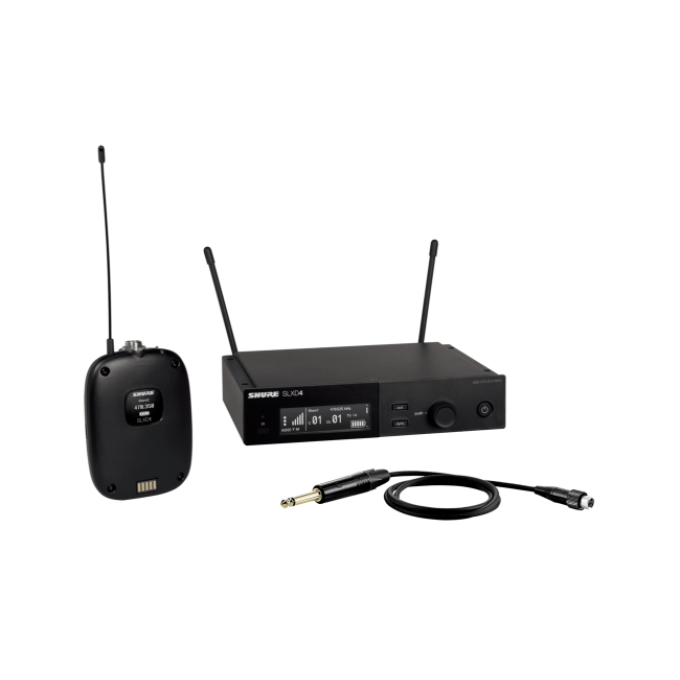 Беспроводная система с поясным передатчиком SLXD1 SHURE SLXD14E-H56