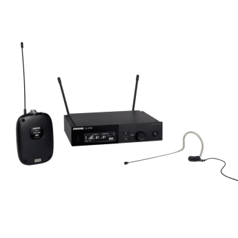 Беспроводная система с бодипаком SLXD1 и черным ушным микрофоном MX153B SHURE SLXD14E/153B-H56
