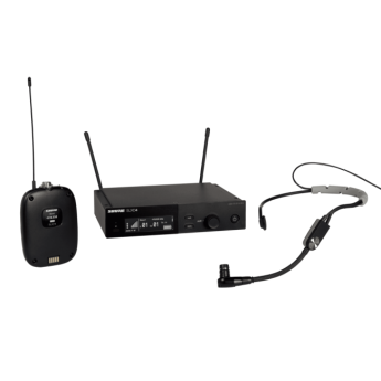 Беспроводная система с поясным передатчиком SLXD1 и головным микрофоном SM35 SHURE SLXD14E/SM35-H56