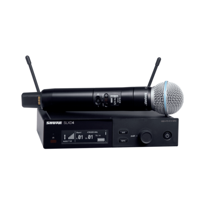 Беспроводная система с ручным передатчиком SLXD2/B5 SHURE SLXD24E/B58-H56