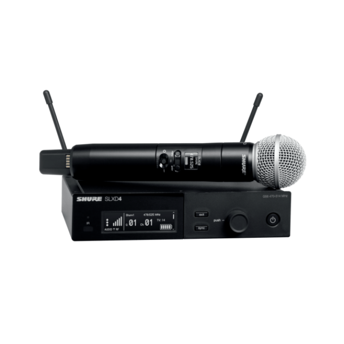 Беспроводная система с ручным передатчиком SLXD2/SM58 SHURE SLXD24E/SM58-H56