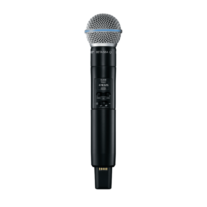 Ручной передатчик с капсюлем Beta58A SHURE SLXD2/B58=-H56
