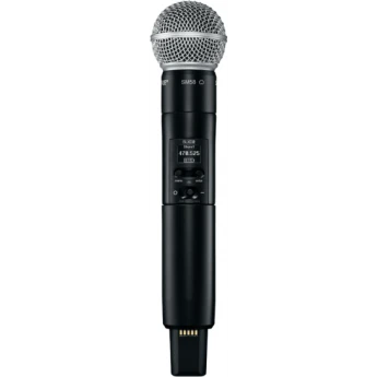 Ручной передатчик с капсюлем SM58 SHURE SLXD2/SM58=-H56