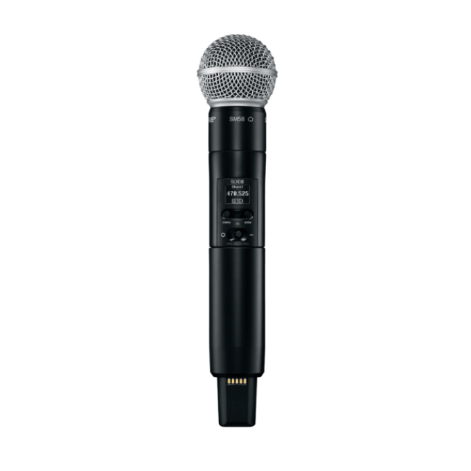 Ручной передатчик с капсюлем SM58 SHURE SLXD2/SM58=-H56