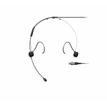 Субминиатюрный головной микрофон TwinPlex, цвет черный, разъём LEMO 3, всенаправленный SHURE TH53B/O-LEMO Субминиатюрный головной микрофон TwinPlex, цвет черный, разъём LEMO 3, всенаправленный SHURE TH53B/O-LEMO