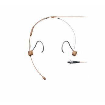 Субминиатюрный головной микрофон TwinPlex, цвет коричневый, разъём LEMO 3, всенаправленный SHURE TH53C/O-LEMO Субминиатюрный головной микрофон TwinPlex, цвет коричневый, разъём LEMO 3, всенаправленный SHURE TH53C/O-LEMO