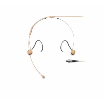 Субминиатюрный головной микрофон TwinPlex, цвет бежевый, разъём LEMO 3, всенаправленный SHURE TH53T/O-LEMO Субминиатюрный головной микрофон TwinPlex, цвет бежевый, разъём LEMO 3, всенаправленный SHURE TH53T/O-LEMO