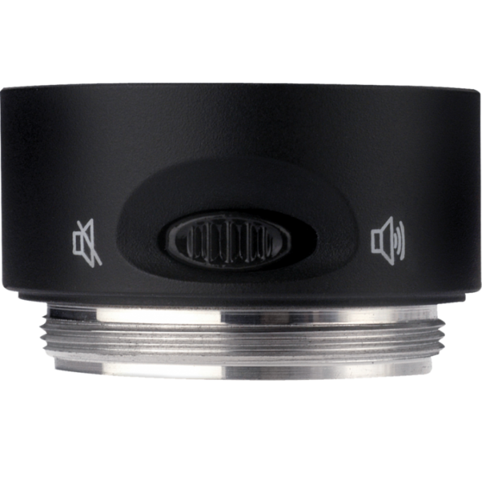 Пассивный модульный выключатель звука для ручных передатчиков радиосистем, черный SHURE UAMS/BK