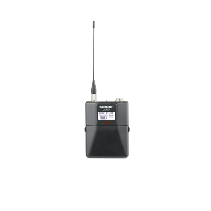 Портативный поясной передатчик (470 – 534 МГц) c разъемом LEMO3 SHURE ULXD1LEMO3=-G51