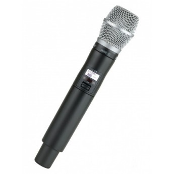 Ручной передатчик с капсюлем SM86, G51 470 - 534 МГц SHURE ULXD2/SM86=-G51 Ручной передатчик с капсюлем SM86, G51 470 - 534 МГц SHURE ULXD2/SM86=-G51